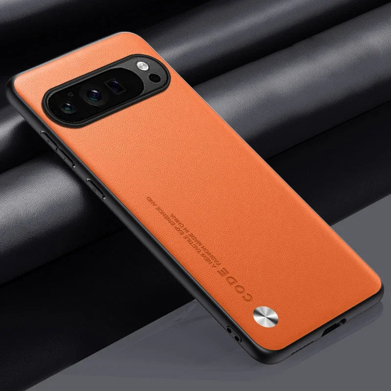 Luxuriöse Lederhülle für Google Pixel