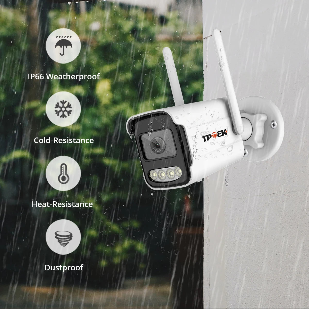 4K 8MP IP Überwachungskamera Outdoor WiFi