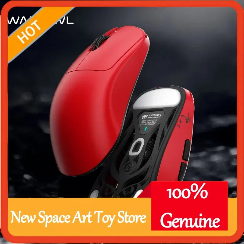 Leichte Gaming-Maus mit Paw3950, 3-Modus, kabellos