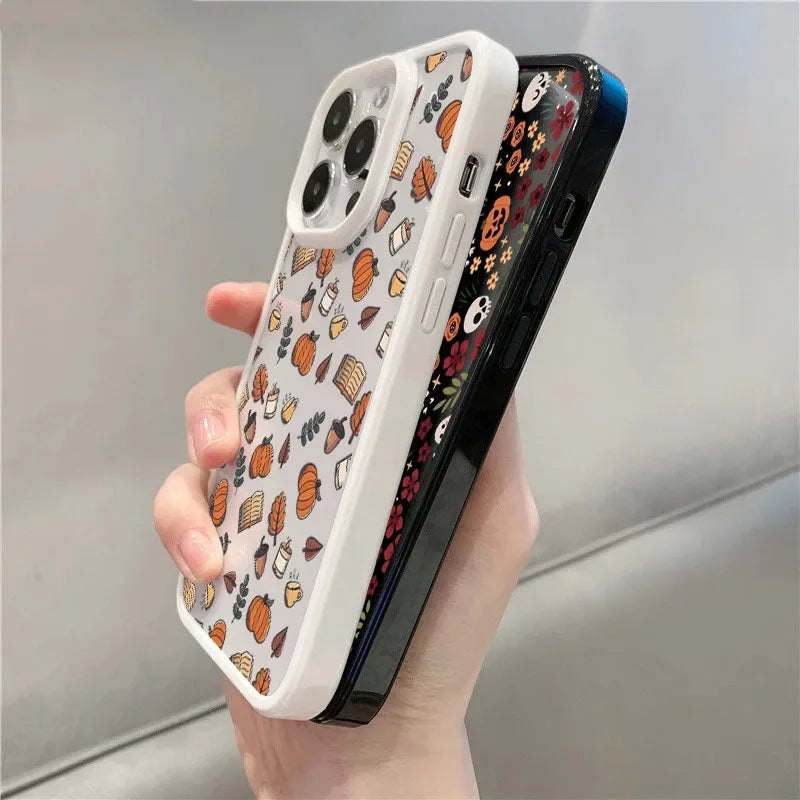 Süße Halloween Kürbis Hülle für iPhone Modelle