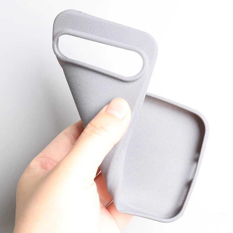 Ultra Dünne Sandstein Silikon Hülle für Pixel 10