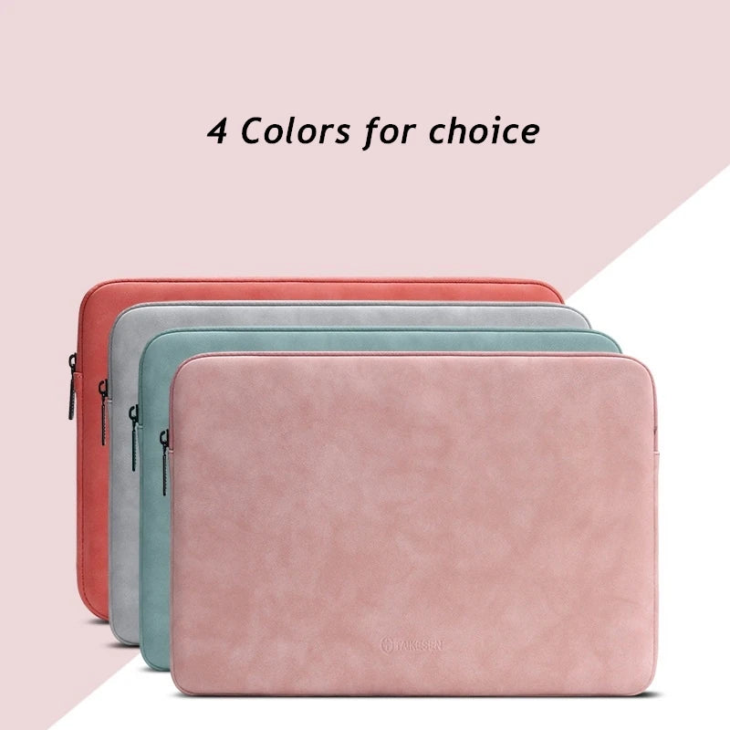 Elegante PU-Leder Laptoptasche für MacBook & Notebook