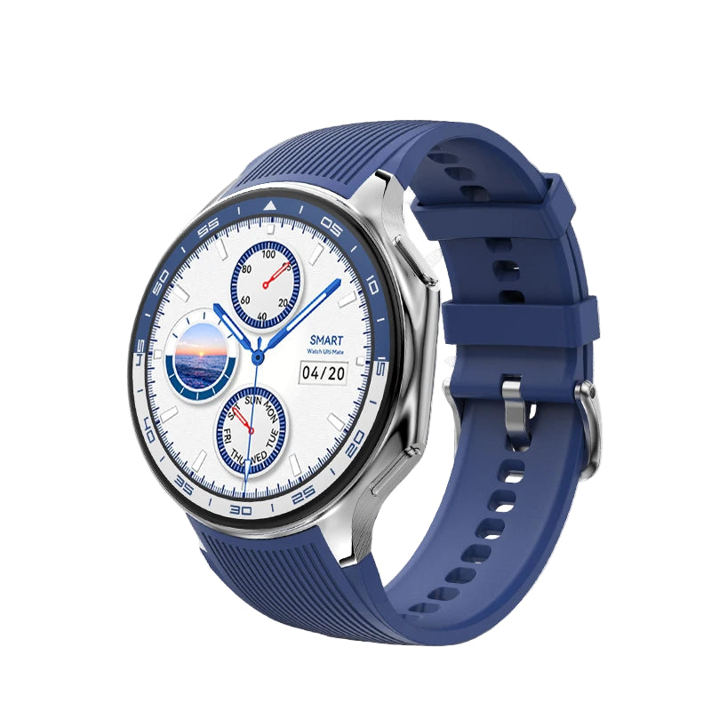 Elegante Smartwatch 2025 mit Video & Fitnessfunktionen