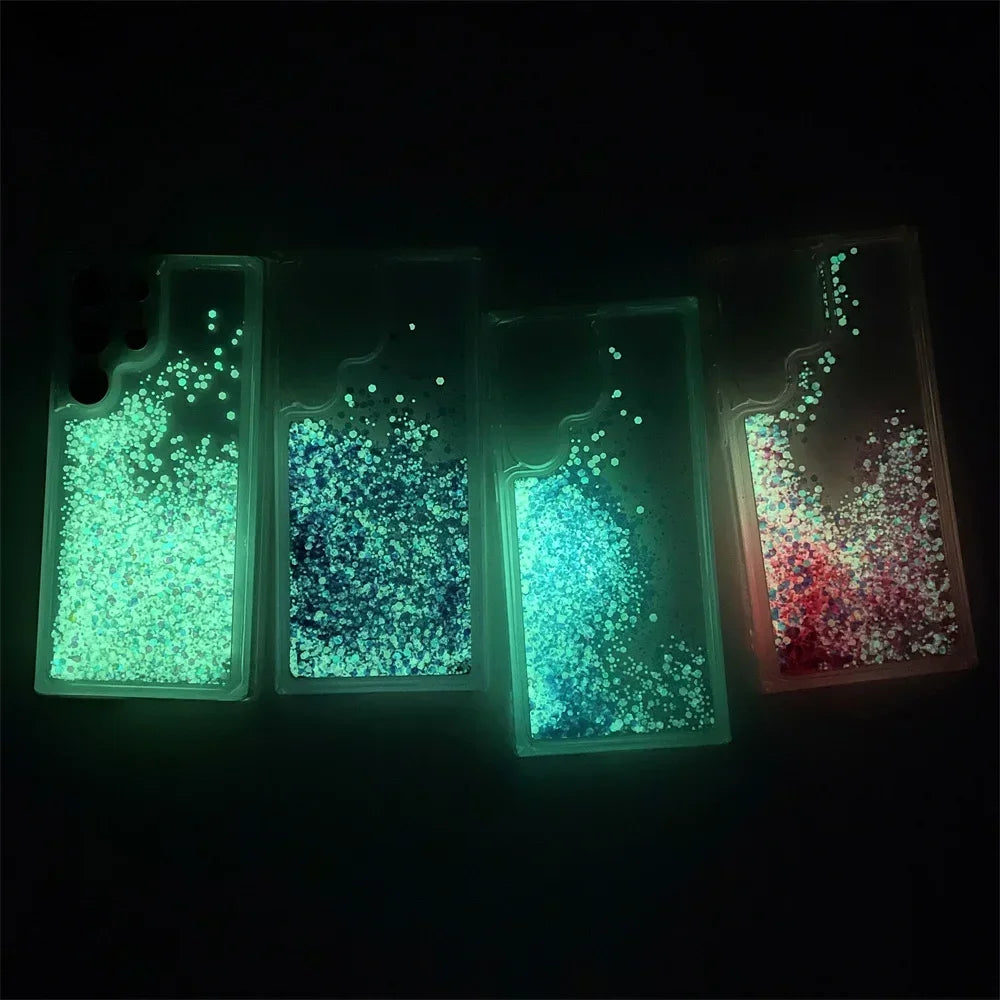 Glitzernde Treibsand Hülle TPU für Galaxy S24 Ultra