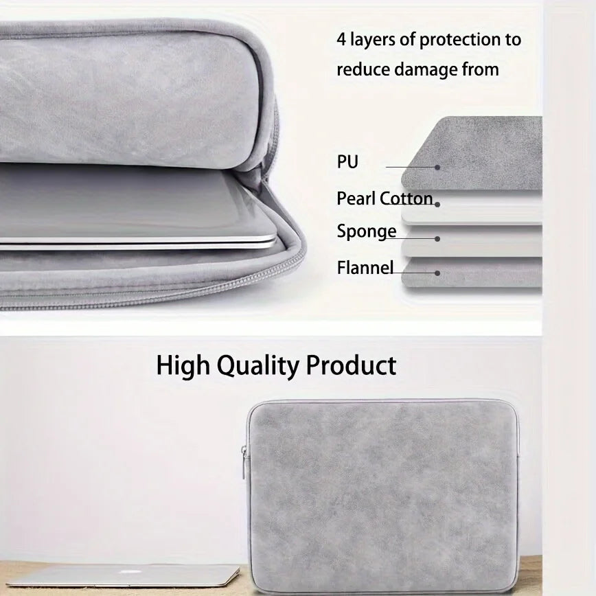 PU Leder Laptop Hülle 11–15 Zoll
