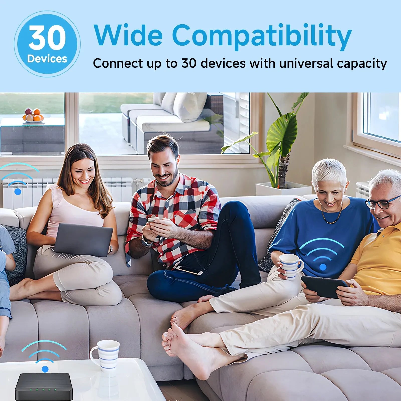 Mini 4G LTE WLAN-Router mit SIM-Karte