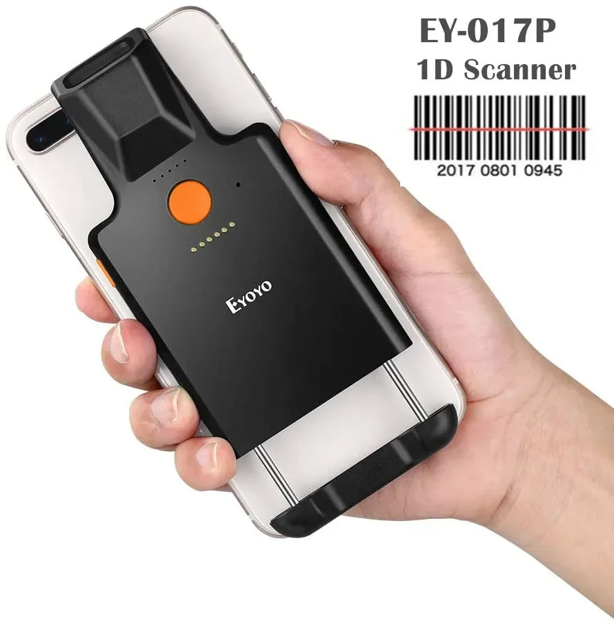 Portable 2D barcode scanner with USB &amp; Bluetooth