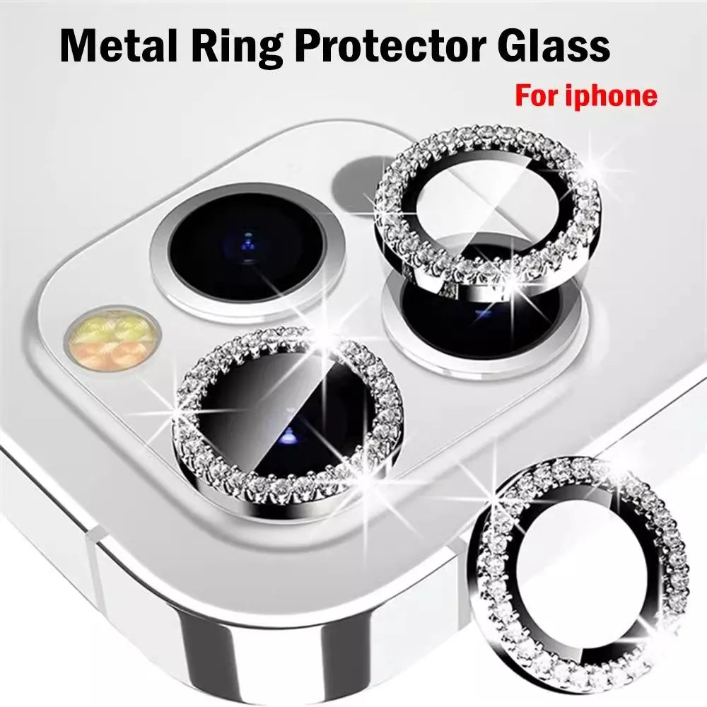 Bling Diamant Kamera Schutz iPhone