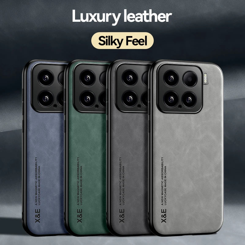 Xiaomi 15 Lederhülle mit Softback