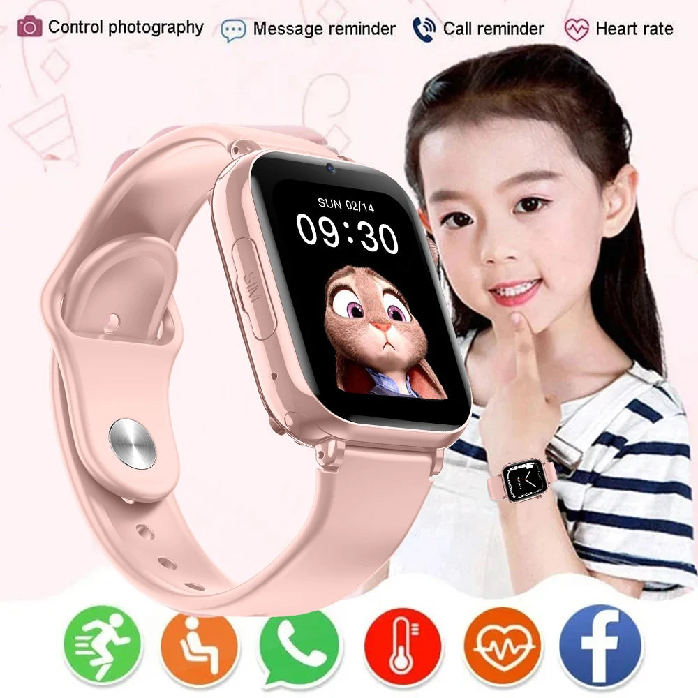 Kinder Smartwatch mit GPS, Videoanruf & SOS