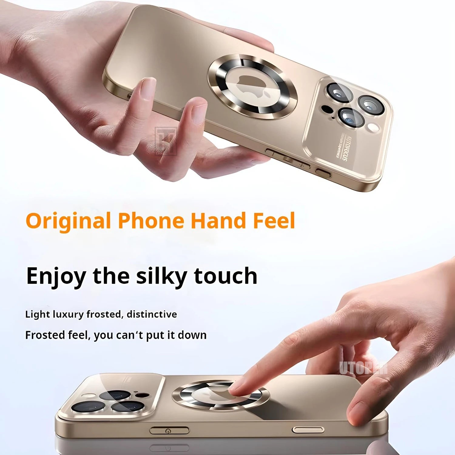 Luxuriöse Matte PC Hülle für iPhone 17 Pro Max