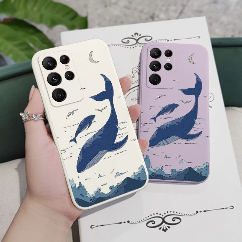 Fantasy Wal Hülle für Samsung Galaxy Modelle