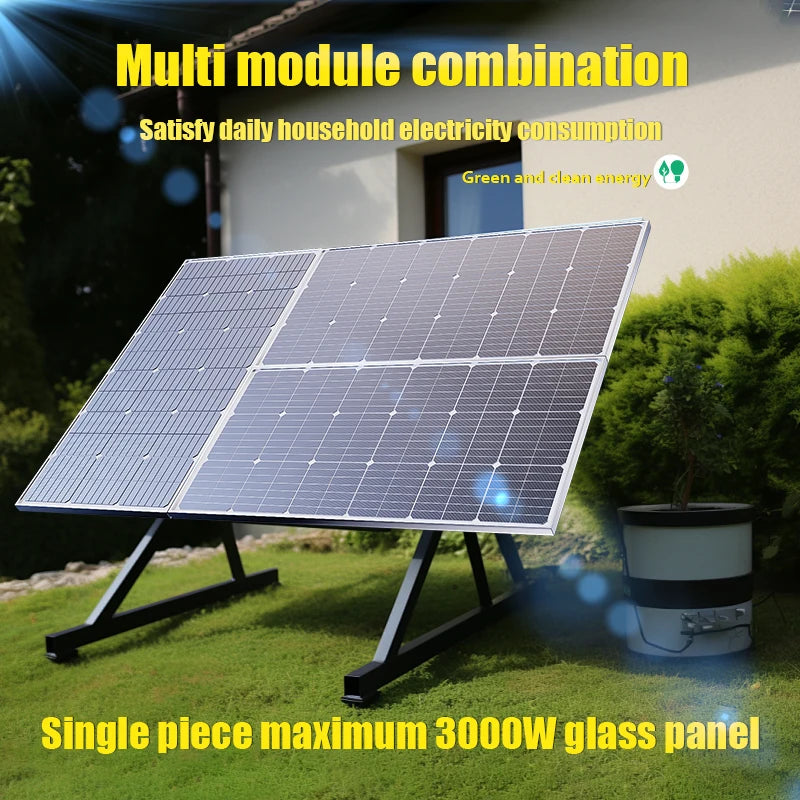 6000W 18V Solar Panel for Home, RV &amp; Camping