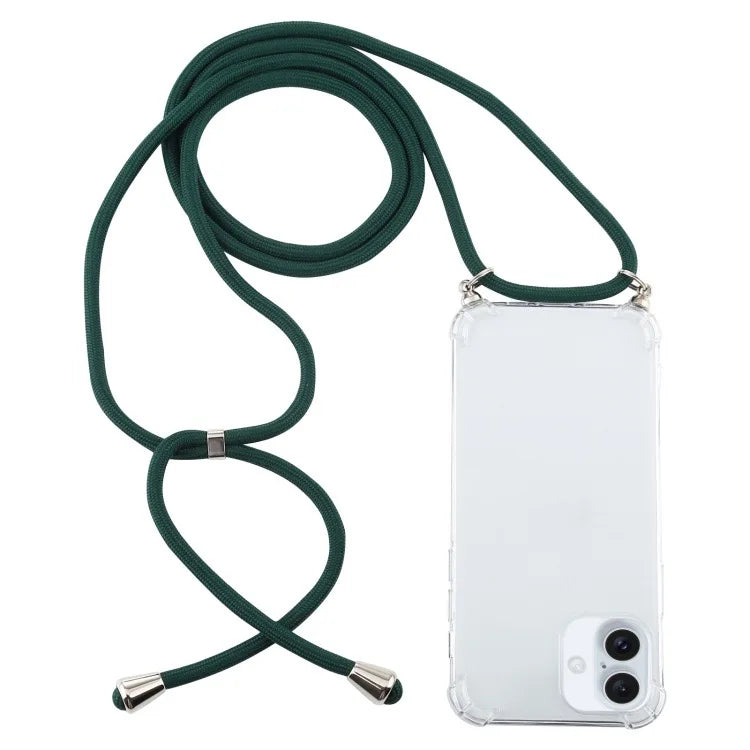 Klare Crossbody Lanyard Hülle mit Umhängeband