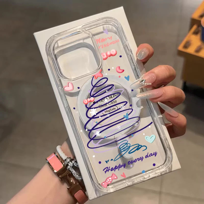 Weihnachtsmann MagSafe Hülle für Samsung S25