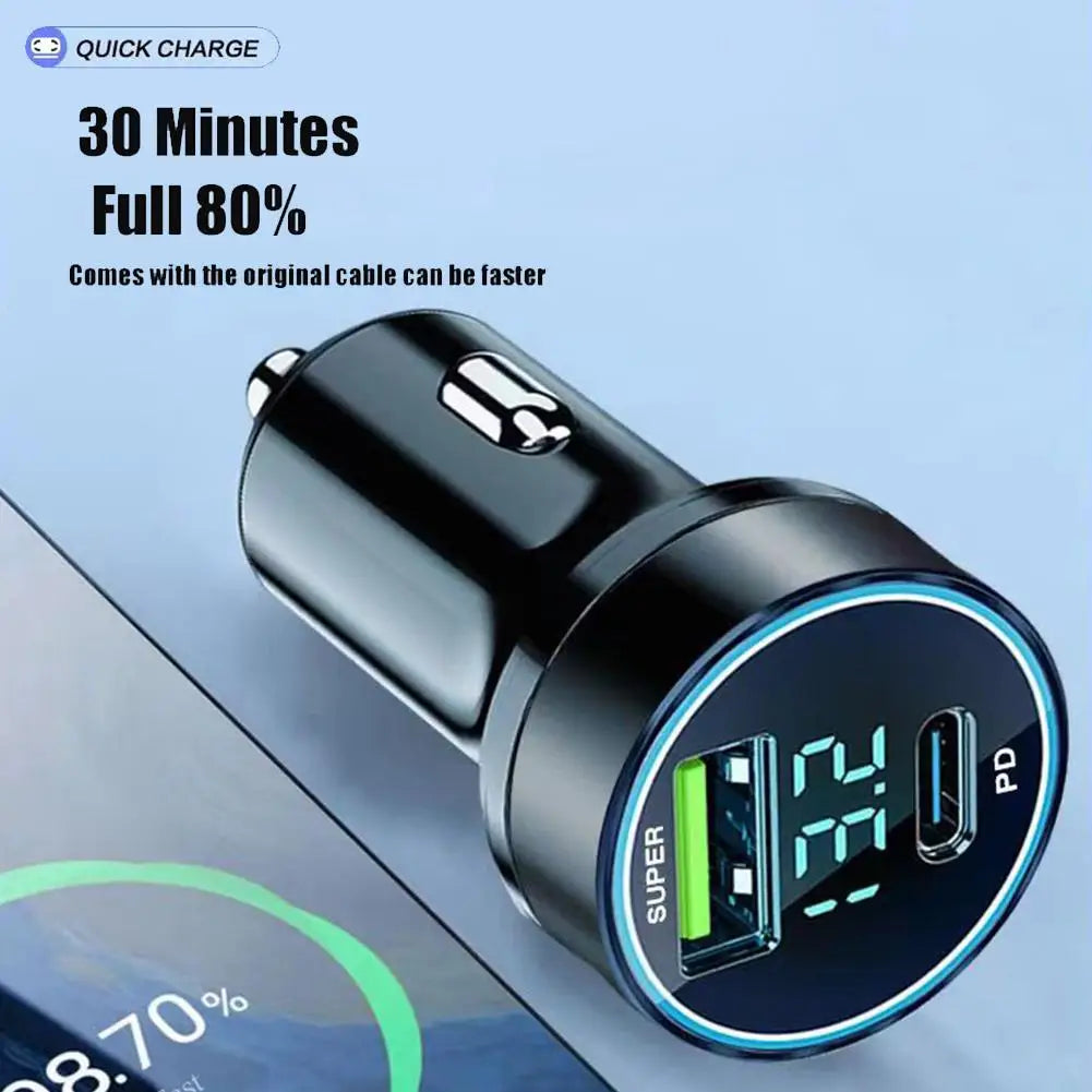 PD 20W Auto Ladegerät USB-C Schnelladapter