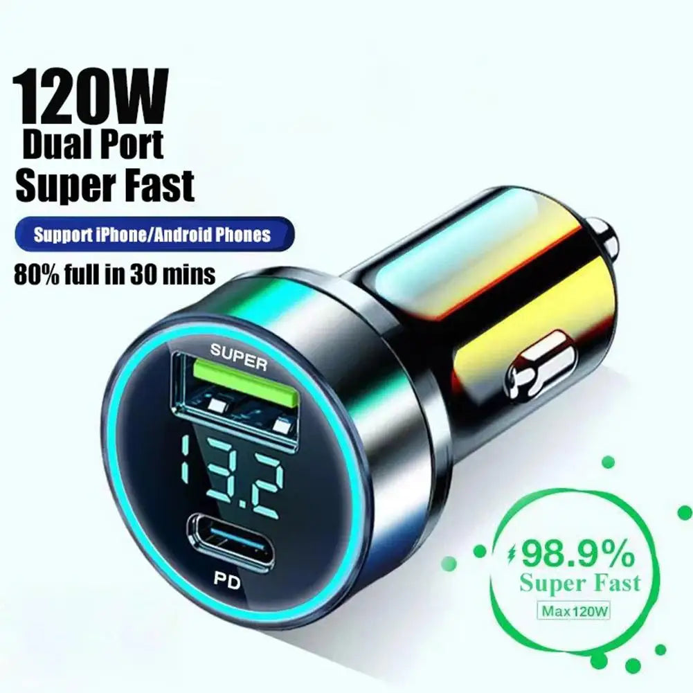 PD 20W Auto Ladegerät USB-C Schnelladapter