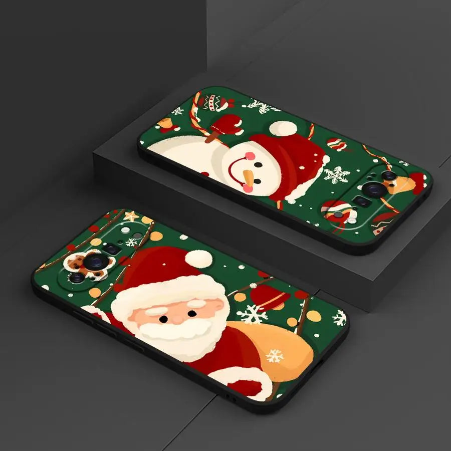 Cartoon silicone phone case for Google Pixel 10, 9 and 8