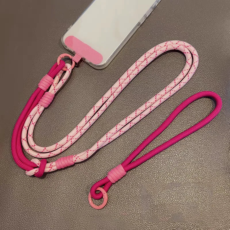 3-in-1 Handy-Umhängeband mit Handschlaufe & Clip