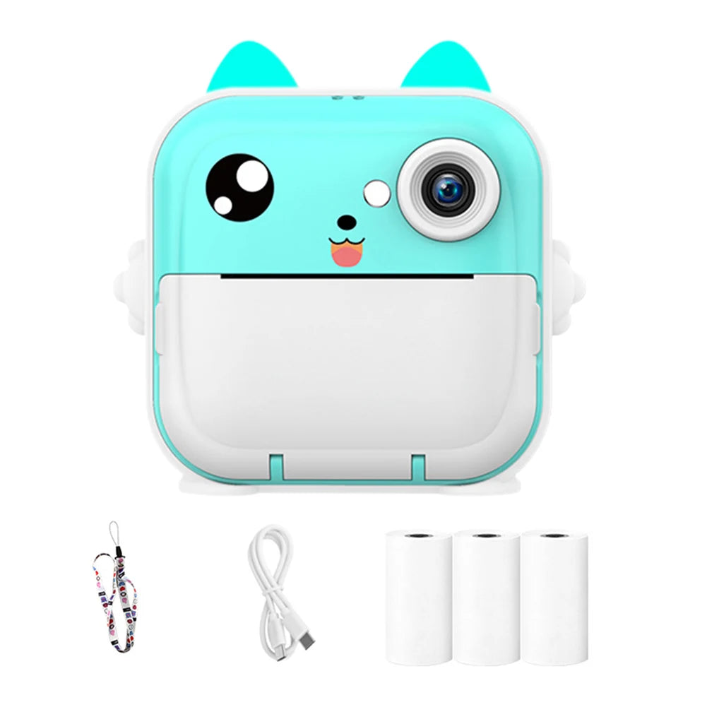 Tragbarer Mini Thermodrucker Bluetooth 200dpi USB