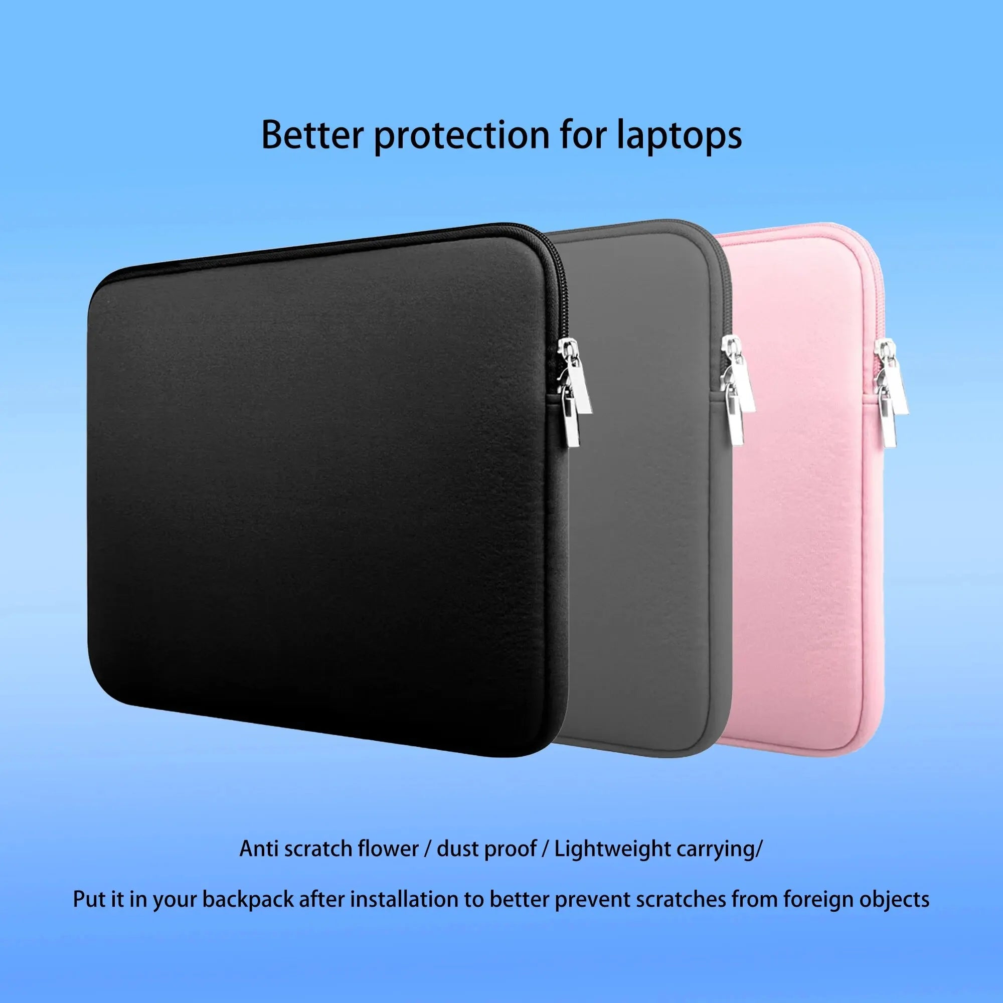 Laptop-Innenfutter Tasche 11–17 Zoll