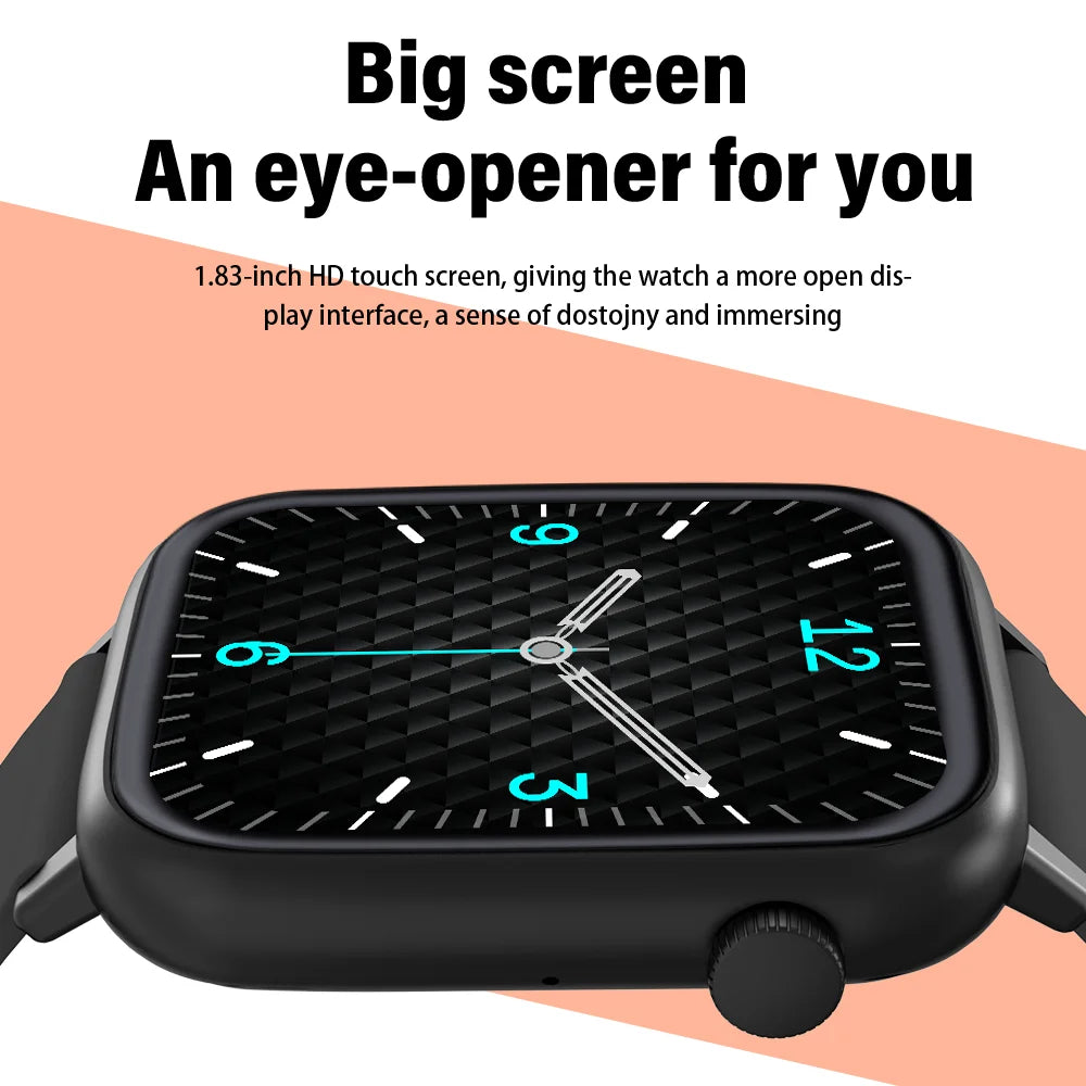 LAXASFIT Smartwatch mit Bluetooth & Schlaftracking