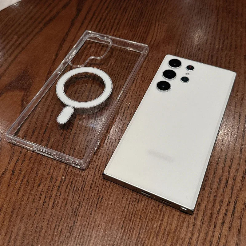 Magnetische Wireless Hülle für Samsung Galaxy S25