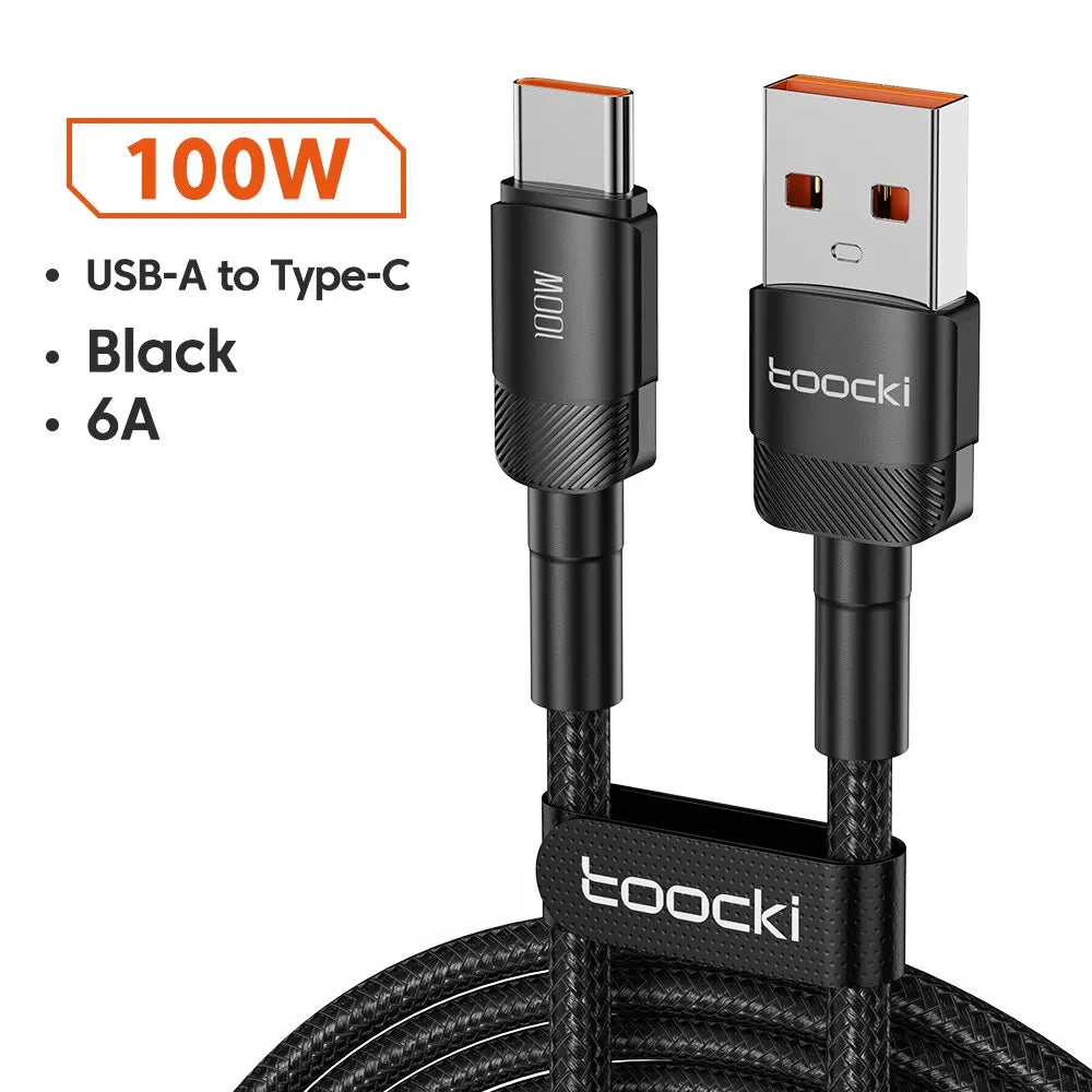 Toocki USB Typ-C Schnellladekabel