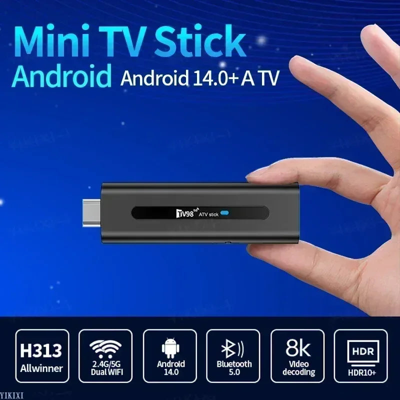 Android 14 Smart TV Stick mit 4K/8K Streaming
