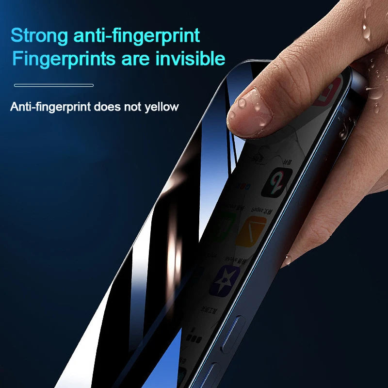 1–4 Stück iPhone Anti-Spion Glasfolie