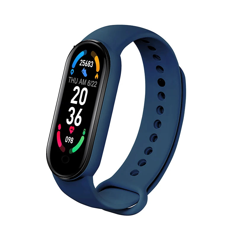 M6 Fitness Smartwatch für Männer & Frauen, Herzfrequenz