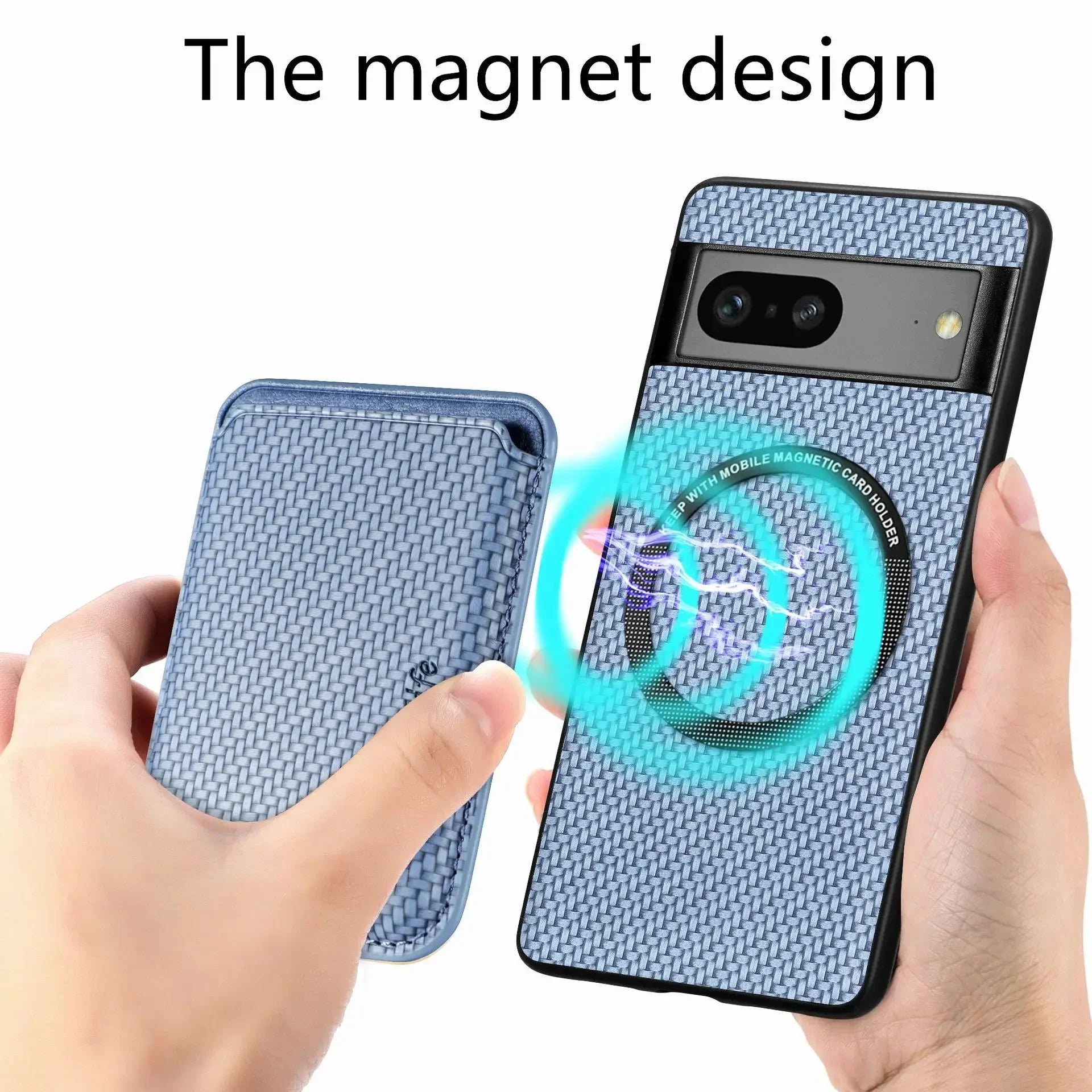 Magnetisches Kartenfach Case für Google Pixel 9 Pro XL