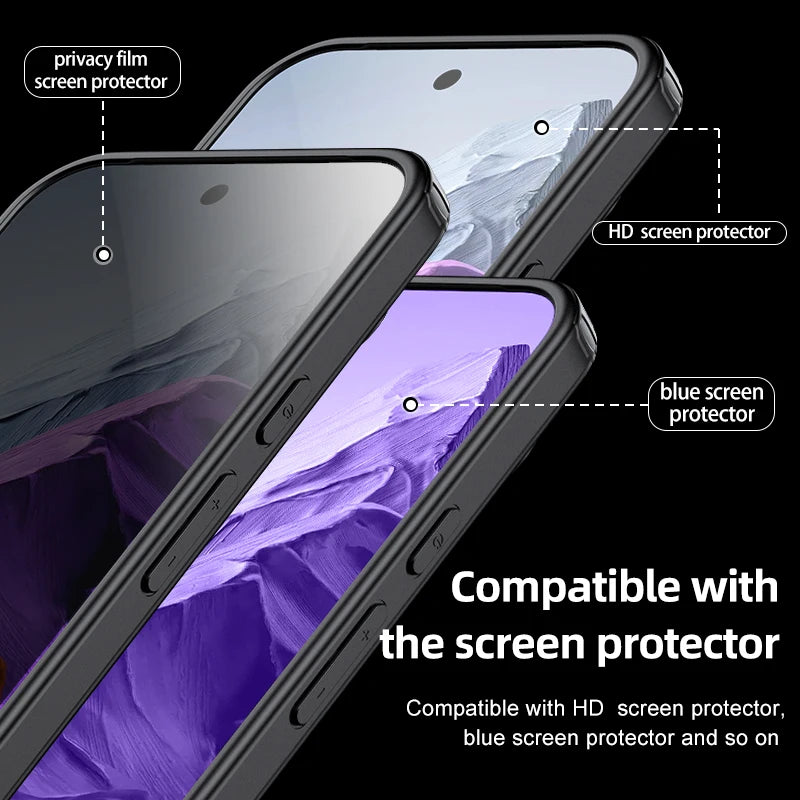 Magsafe Pixel Hülle Weiß & Klar