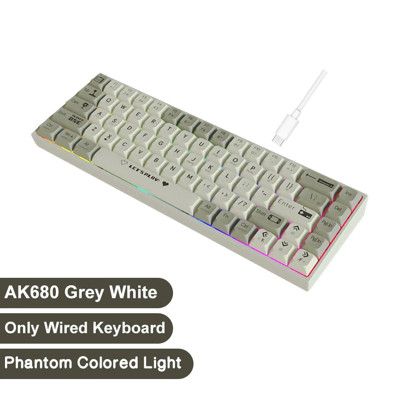 AJAZZ AK680 mechanische 68-Tasten Tastatur
