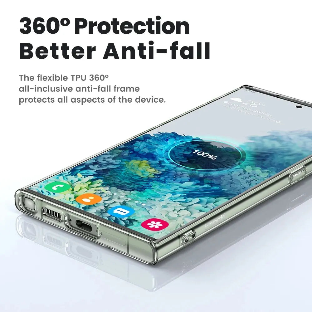 Toocki TPU Hülle Transparent Samsung