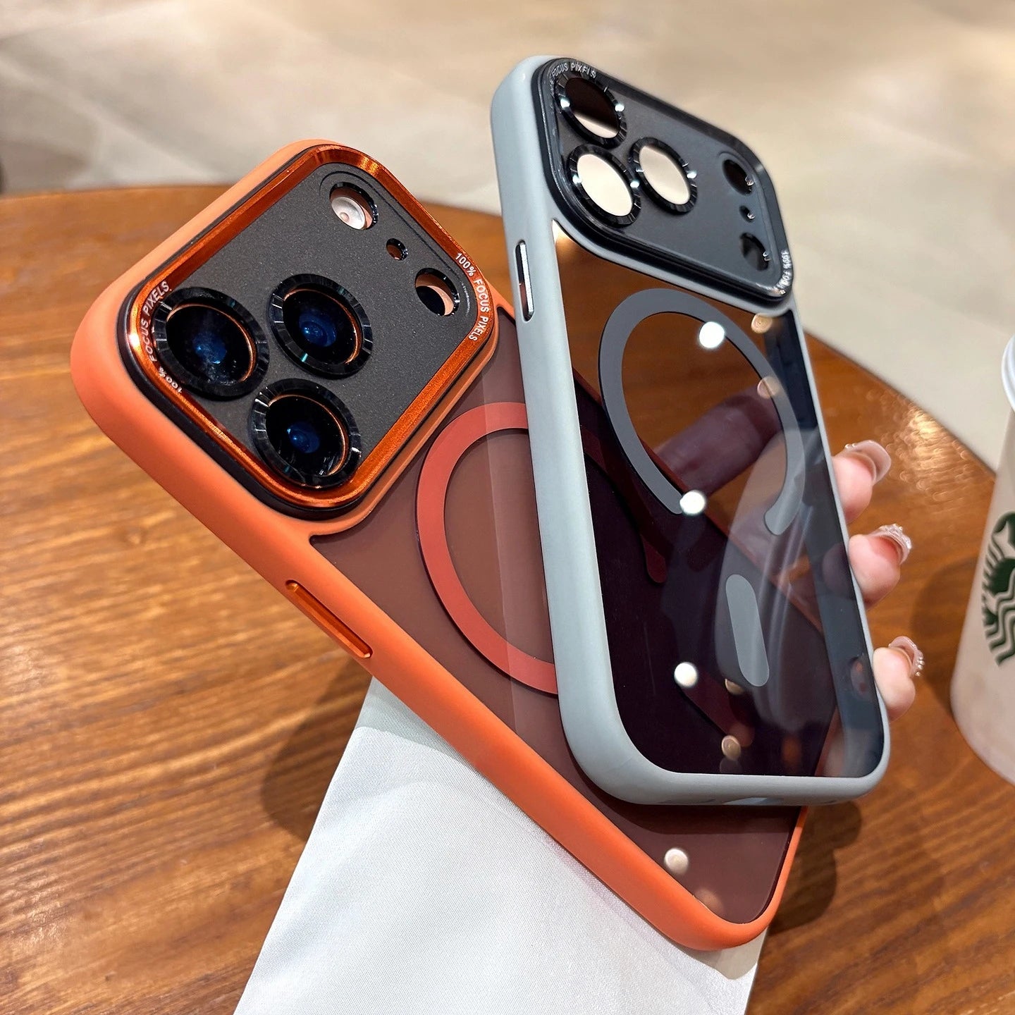 Transparente Magsafe Hülle für iPhone 17 Pro Max