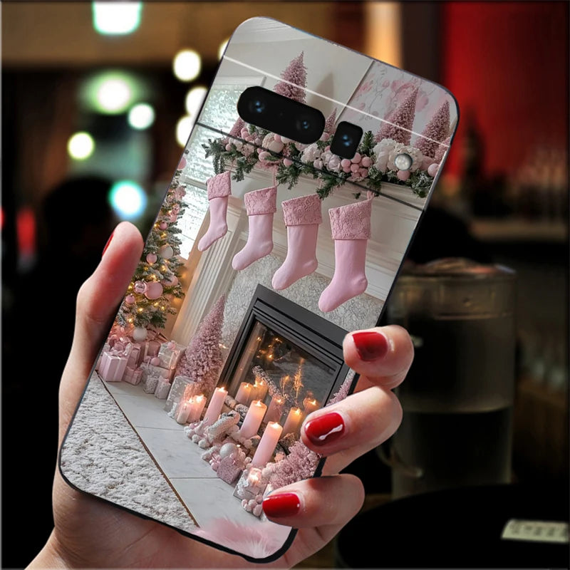 Weihnachts TPU Hülle für Google Pixel 8, 9 & 10