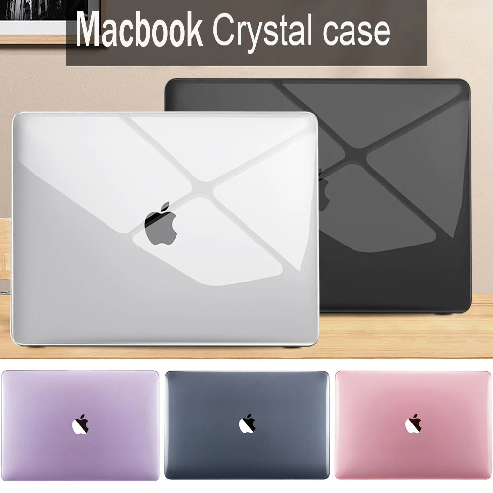 Kristall-Laptophülle MacBook 13–13,6 Zoll