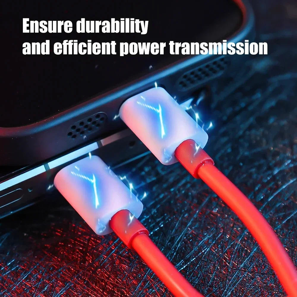 6A Typ-C Schnellladekabel 65W für Handy