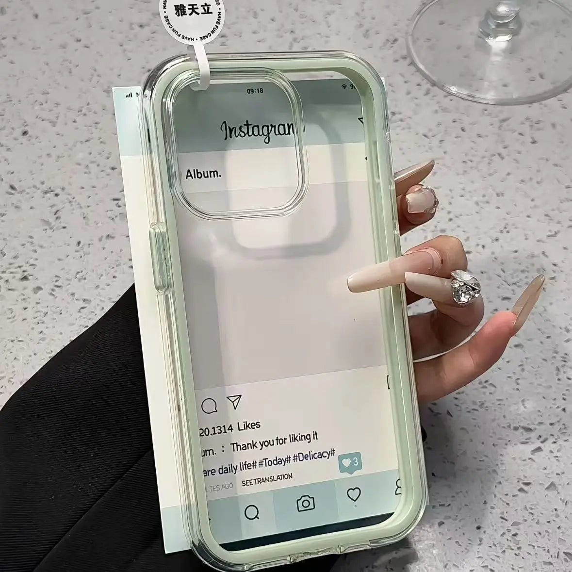 Luxus Candy Rahmen iPhone Hülle