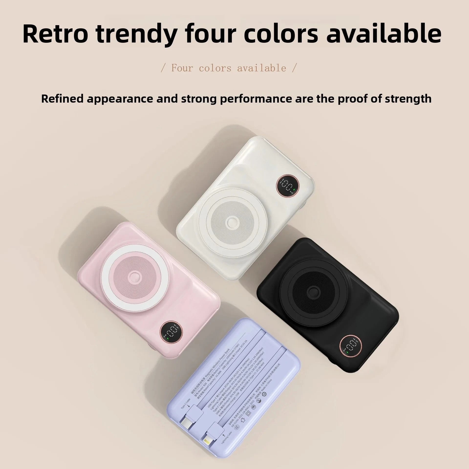 XIAOMI Magnetische Powerbank 20000mAh