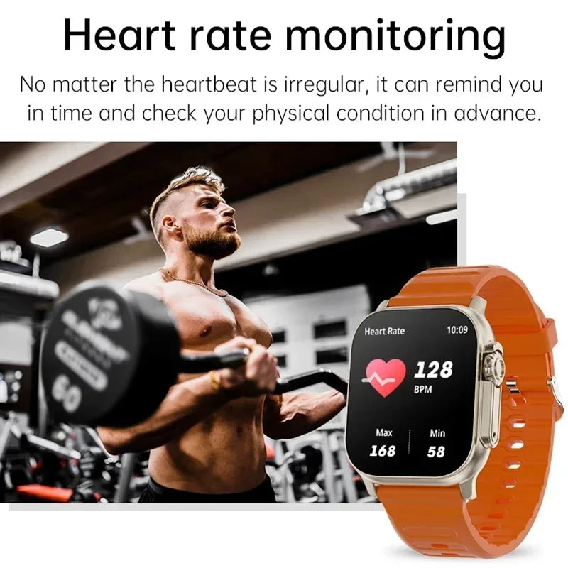 LAXASFIT T900Ultra Bluetooth Smartwatch mit Anruf