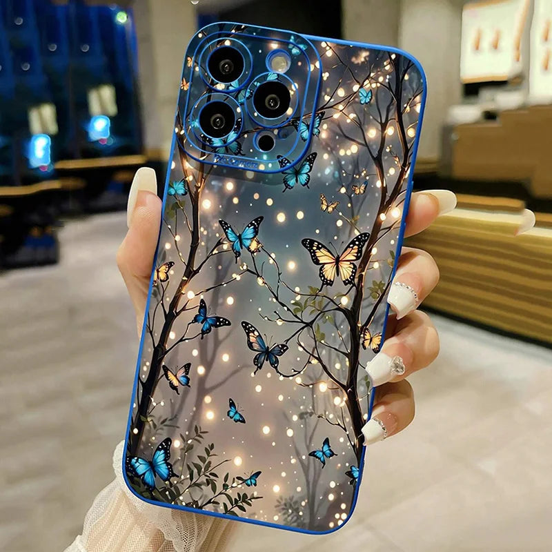 Leuchtende Schmetterling Hülle Galaxys