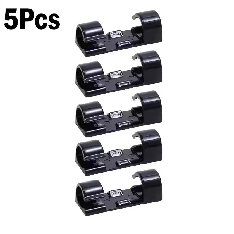 Selbstklebende Kabelclips 5–60 Stück Organizer