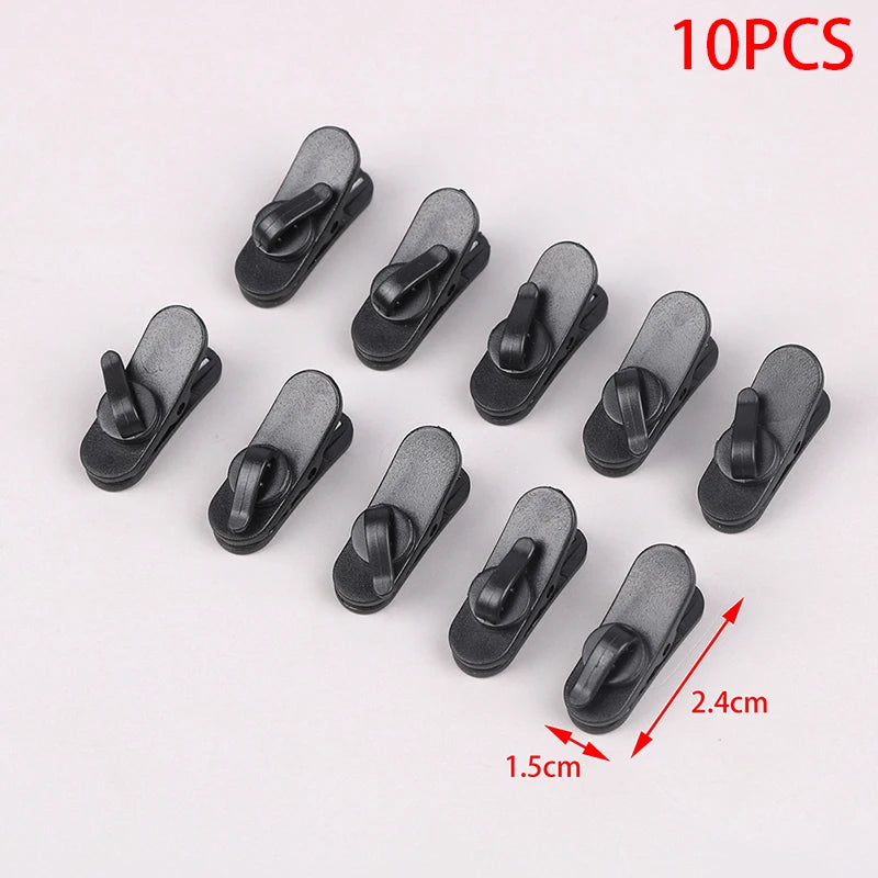 Kopfhörer Kabelclips 10er Set für MP3 & Handy