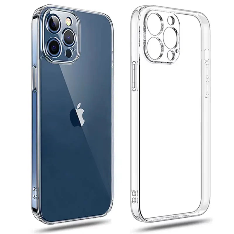 Ultradünne transparente Silikonhülle iPhone
