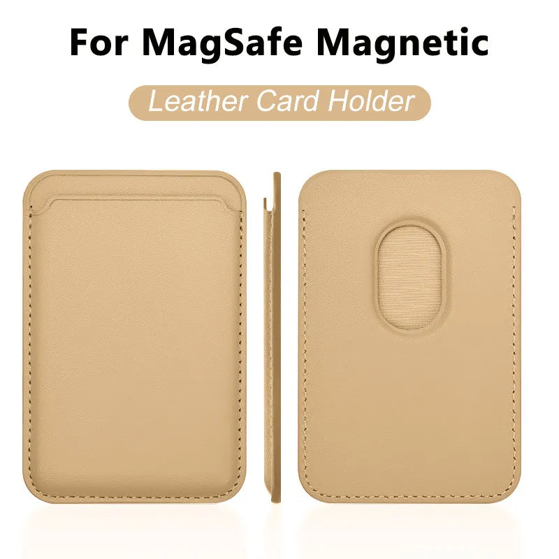 Luxus Magsafe Lederhülle iPhone 13-15