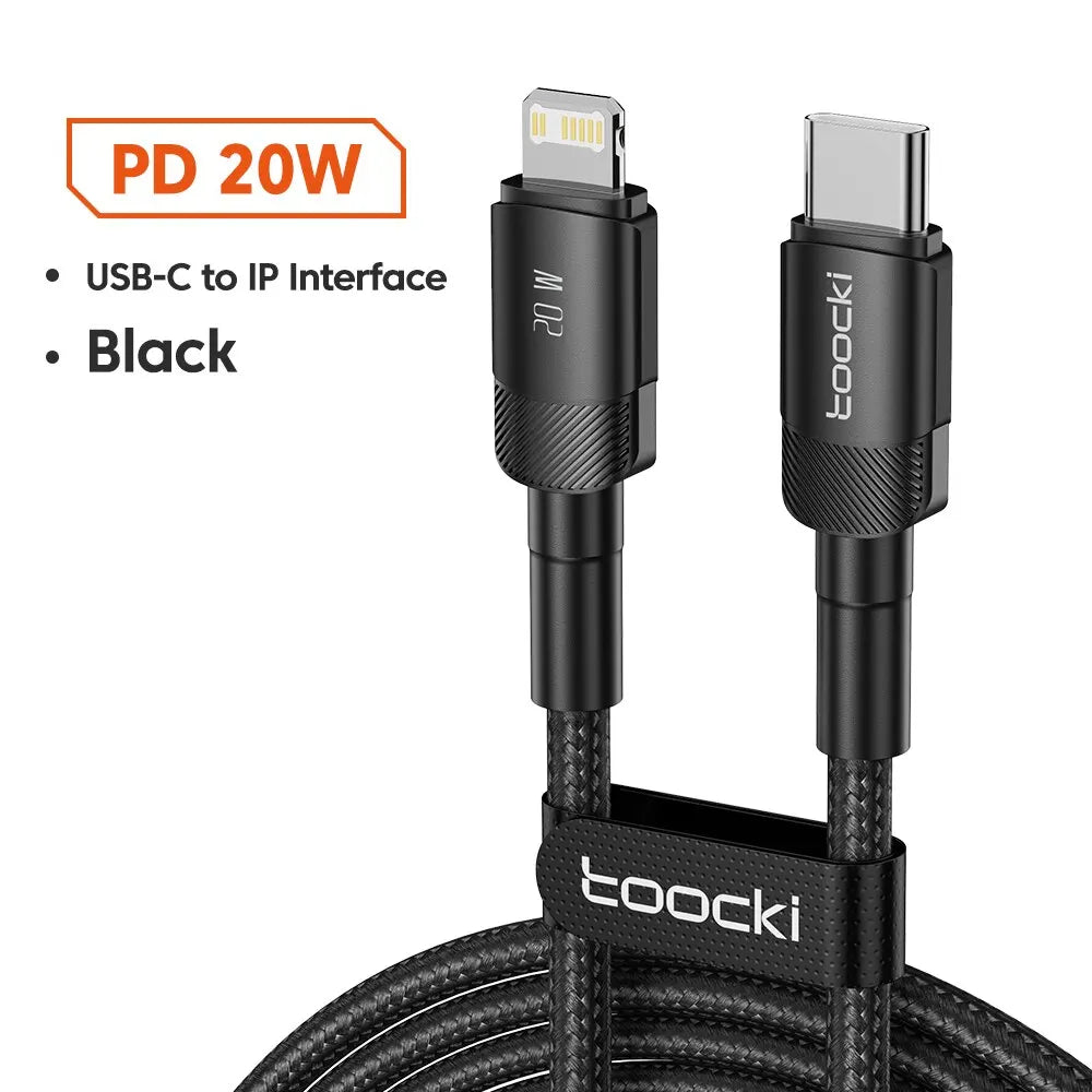 Toocki USB Typ-C Schnellladekabel
