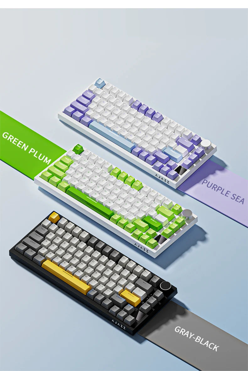 Ajazz AK820 Pro Gaming-Tastatur 3in1