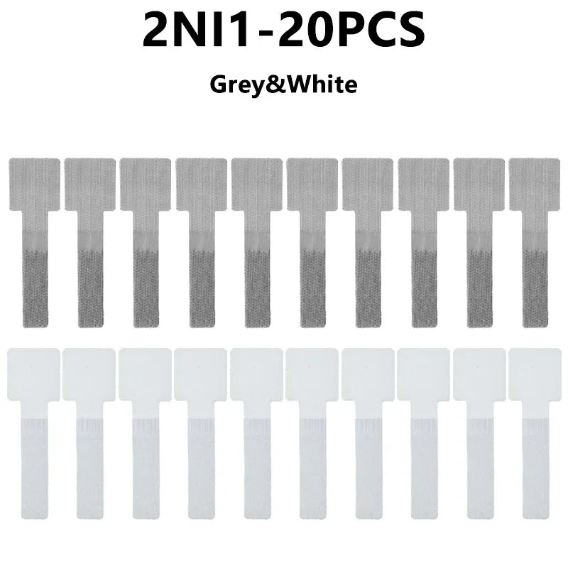 Wiederverwendbare Klett-Kabelbinder Organizer
